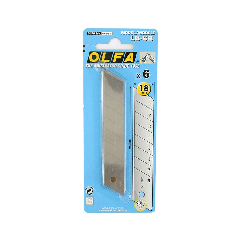 Repuesto Olfa Lb-6b Cuchilla Universal 6 Unidades