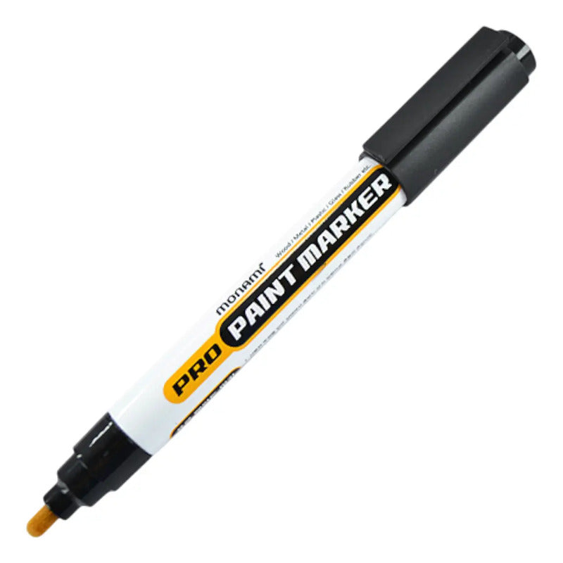 Marcador Pintura Óleo Paint Marker Monami Negro