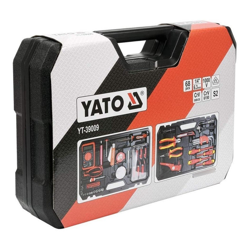 Juego De Herramientas Eléctricas 68 Piezas - Yato Yt-39009