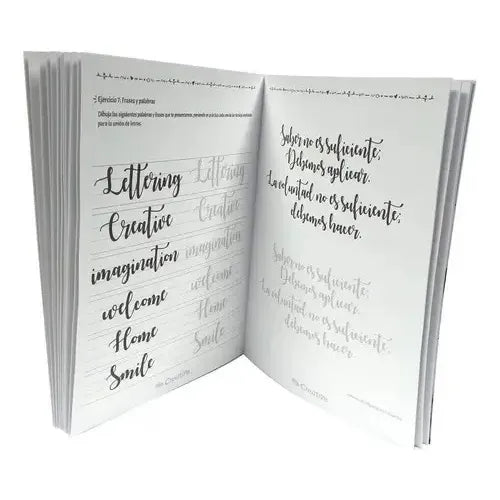Cuaderno De Caligrafía Y Lettering Creative
