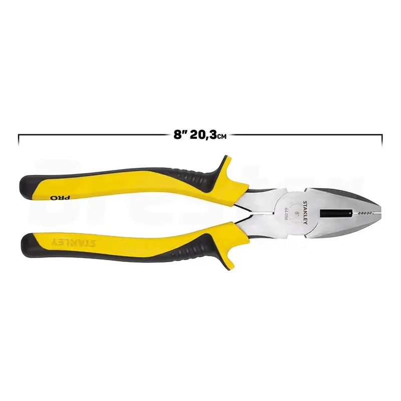 Pinza Universal Stanley 84-056 8  Color Amarillo
