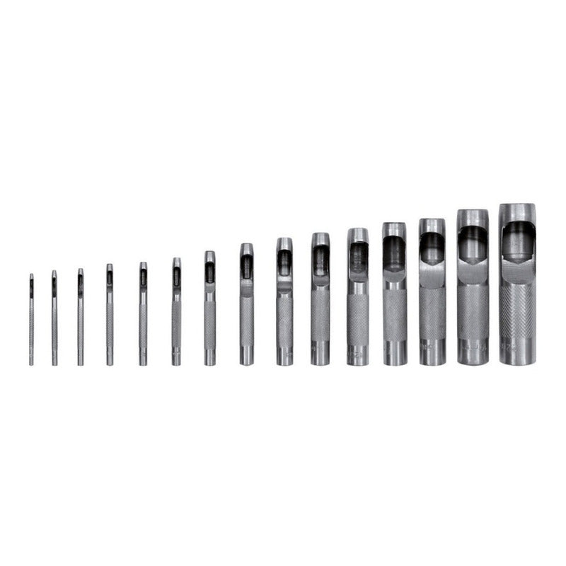 Juego De Sacabocados De Golpe 15pcs - Yato  Yt-3591