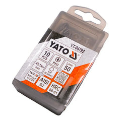 Puntas De Destornillar S2 Ph3x50mm 10 Pzas - Yato