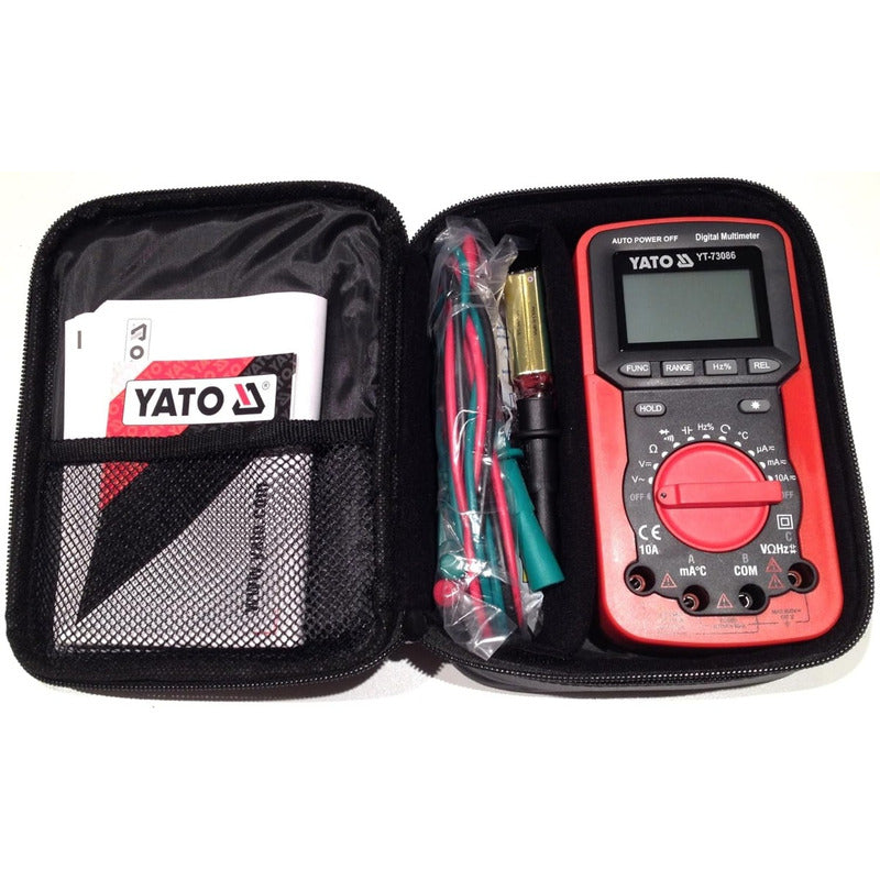 Yato Yt-73086 - Multímetro Digital 4 Pines