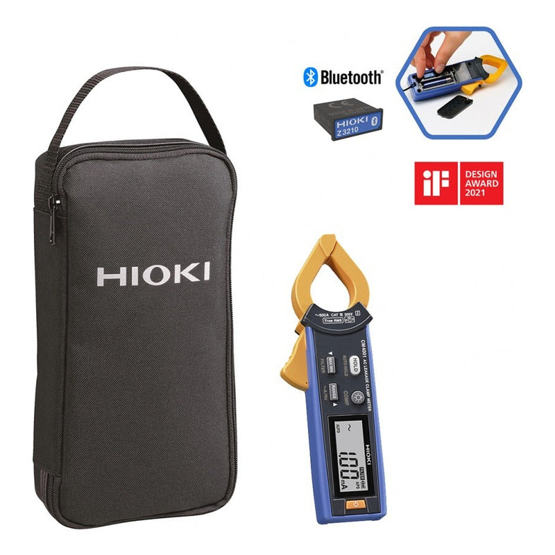 Amperímetro Corrientes De Fuga Hioki Cm4001-90 Con Bluetooth