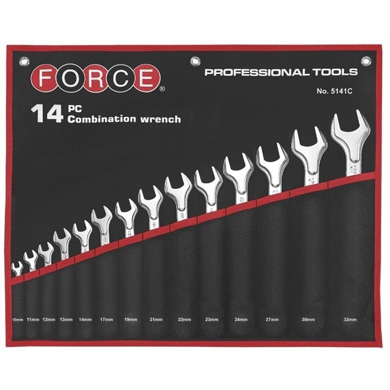 Juego De Llaves Punta Corona 10-32 Mm. Force 5141 - 14 Pcs