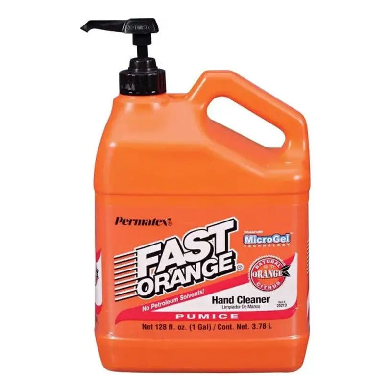 Jabón Lava Manos Quita Grasa Fast Orange - Galón 3,78 Lt