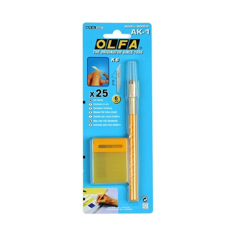 Cutter Exacto Bisturí Olfa Para Arte, Dibujo Y Oficina Ak-1