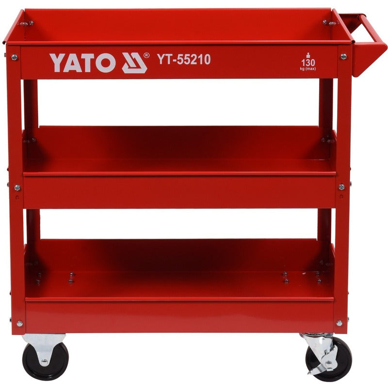 Caja Herramienta Carro Taller Yato Yt-55210 Rojo