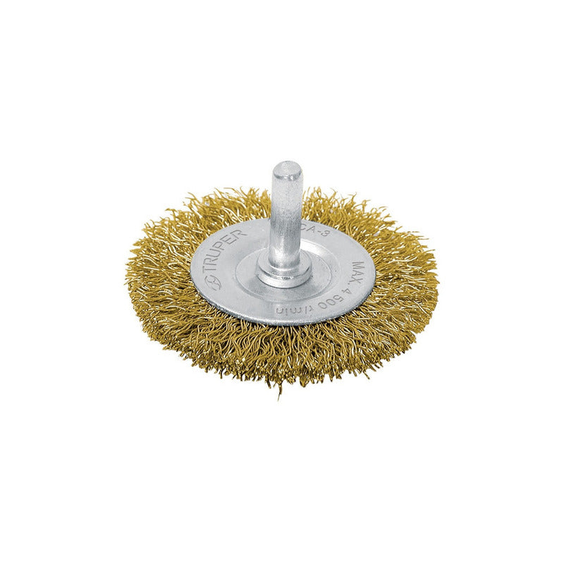 Carda Circular 4' Para Taladro Truper 11590 Color Gris