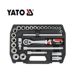 Juego De Dados [] 1/2  8-32mm. 27 Pcs.  Yato Yt-3875