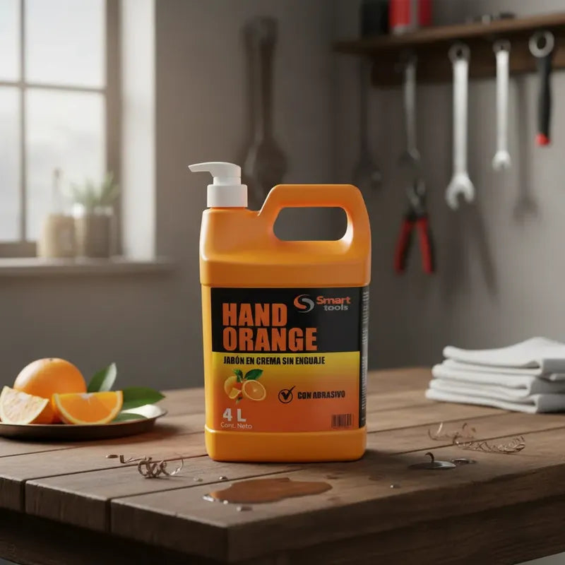 Jabon Mecanico Con Abrasivo Orange 1 Galon - Smart Tools