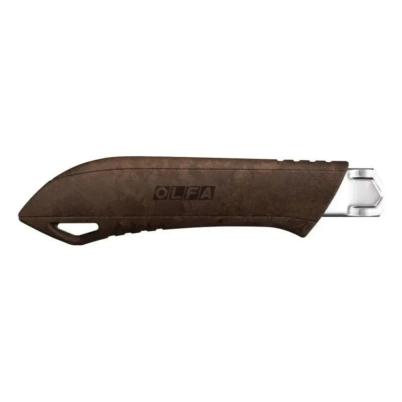 Cuchillo Cuerpo Madera 18 Mm Antideslizante Industrial Olfa