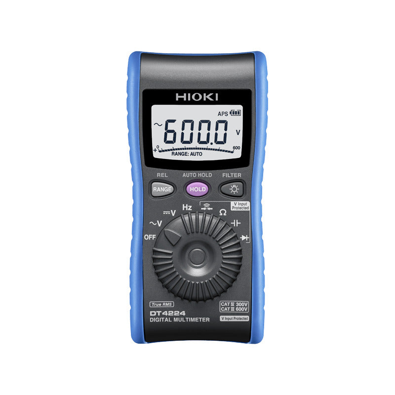 Multimetro Digital 600v Hioki Dt4224 Truerms Japon