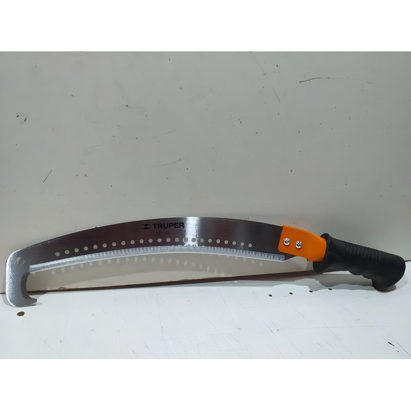 Serrucho De Poda Truper Jardín Hoja Curva Con Gancho 32.5cm