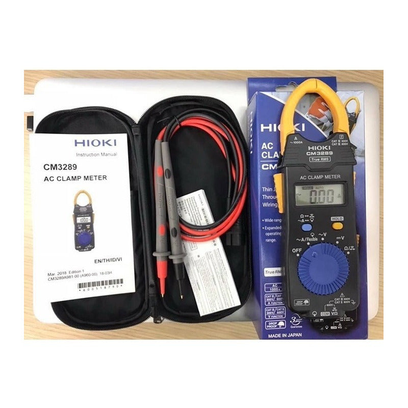 Amperímetro De Tenaza Hioki Cm3289