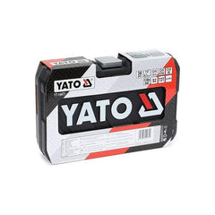 Juego De Dados 1/4 38 Piezas Yato Yt-14471 Maleta Negro