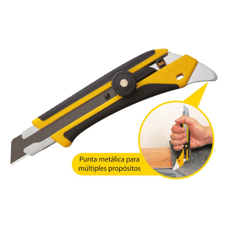 Cuchillo Industrial Olfa L-5 X-desing 18mm