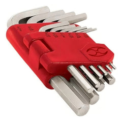 Juego De Llaves Allen Std 10 Piezas Truper 15539 Color Plateado