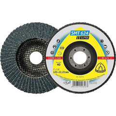 Disco Traslapado 4.1/2 Grano 36 Smt 624 Klingspor 322764 Azul