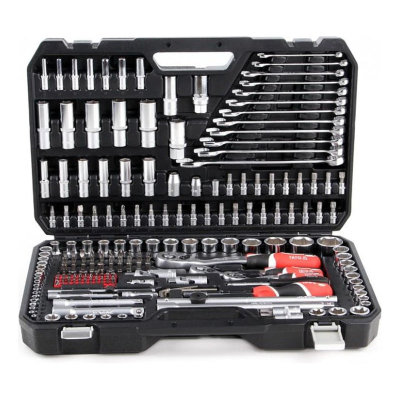 Juego De Dados Yato Polonia, Caja 216 Pcs, Yt-38841 Original