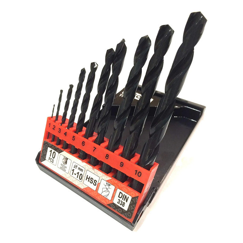 Set Brocas Para Metal 10pcs Yato Yt-4461