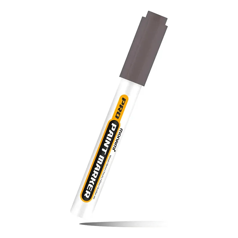 Marcador Pintura Óleo Paint Marker Monami Plateado