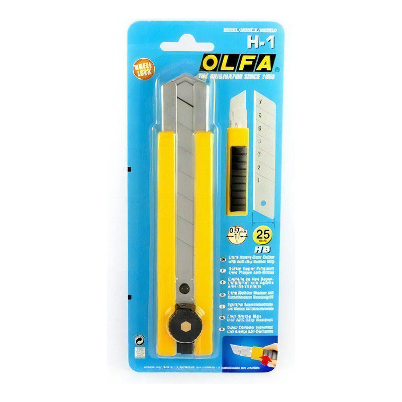 Cutter Olfa H-1 Uso Super Industrial Con Anti Deslizante