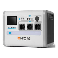 Estación De Energía Ehom 1024wh Batería Litio Larga Duración