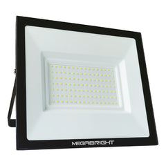 Proyector Led 100w Telco Flat Pro 6000k Megabright Negro Blanco Frío