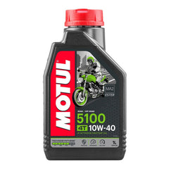 Aceite Para Motor Motul Semi-sintético 10w-40 Para Moto/cuatriciclo De 1 Unidad X 1l