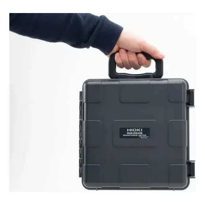Maletín Rígido De Transporte Hioki C1006 Para Rm3548 Negro