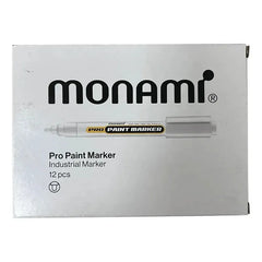 Marcador Pintura Oleo Monami Pro Paint Maker Set 12 Color Color Azul