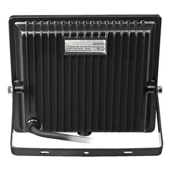 Reflector Led Megabright 150w Ip66 Multimontaje 6000k Carcasa Negra Negro Blanco Frío