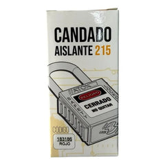 Candado Aislante Atox 215 Rojo