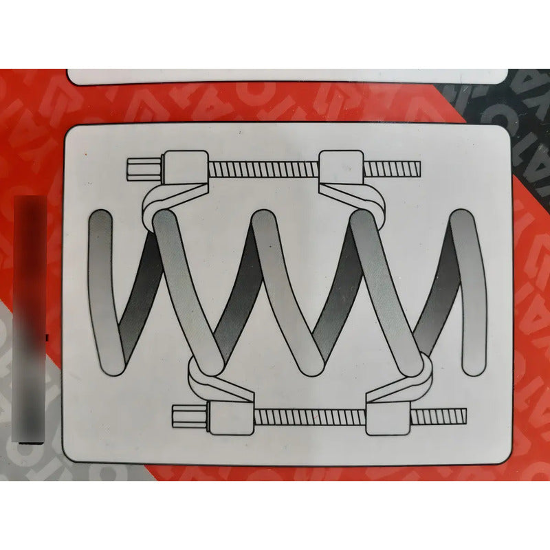 Prensa Espirales Amortiguador Profesional Yato Yt-2544 370mm