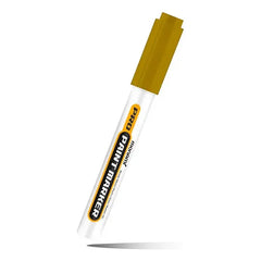 Marcador Óleo Monami Dorado Punta Redonda 2mm Para Metal