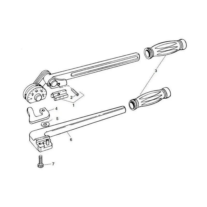 Dobladora De Tubos De 1/2 #408 (36132), Ridgid